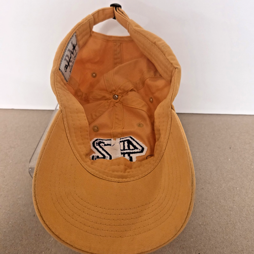 James Worthy Los Angeles Lakers gelb handsigniert Cap signiert verstellbar - Bild 4 von 6