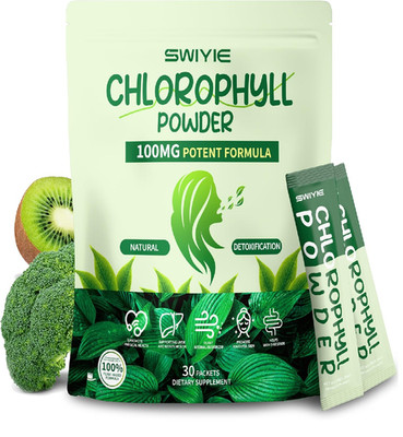 Swiyie Chlorophyll Powder   100mg Liquid Clorofila for Drinking   Natural Her...