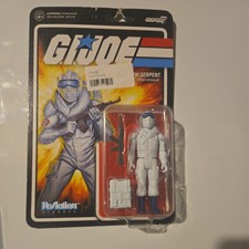 Cobra Snow Serpent G.I. Joe Super 7 Reaction Action Figure NEW