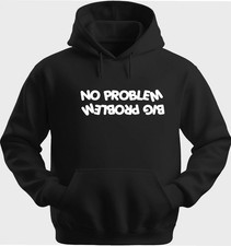Funny Unisex Hoodie Hooded Sweatshirt Gildan Blend No Problem Big Problem H0127