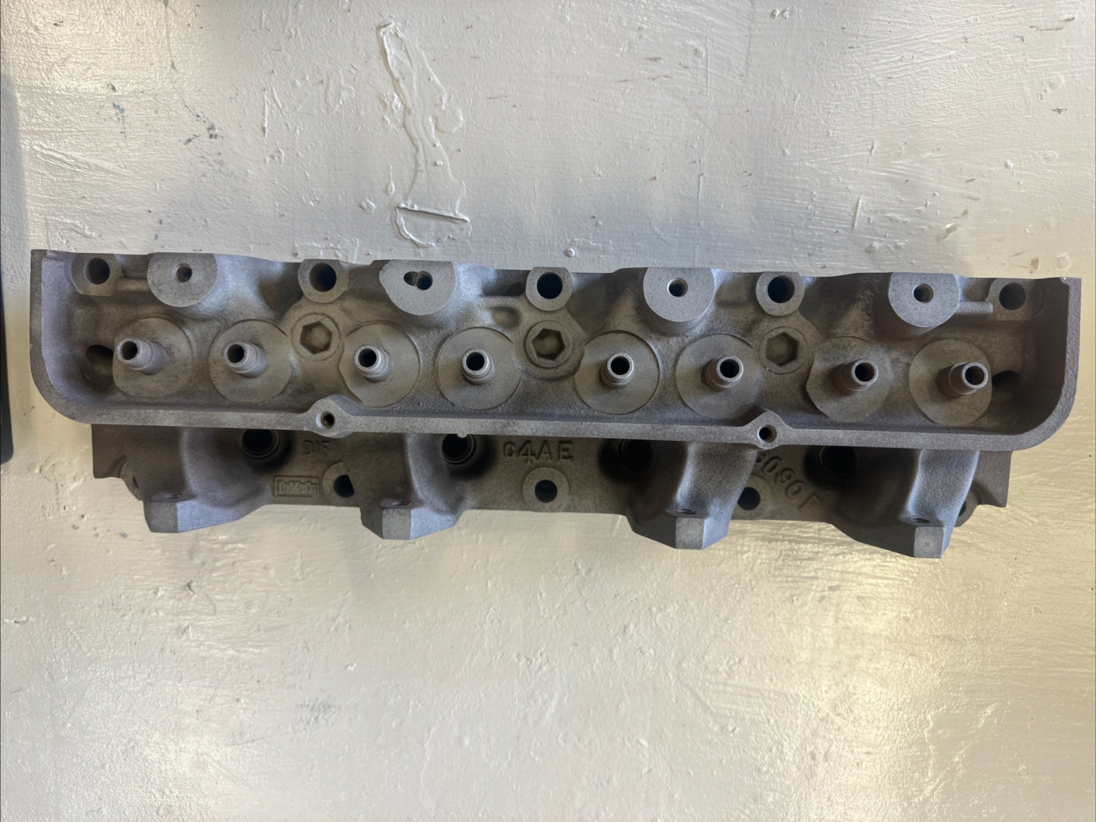 FORD 427 FE C4AE 6090 F CYLINDER HEAD NASCAR HIGH RISE NHRA PERFORMANCE ...