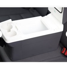 Halfords 8L Electric Coolbox 12V Car Socket USB Holds 11 Cans With Carry Strap