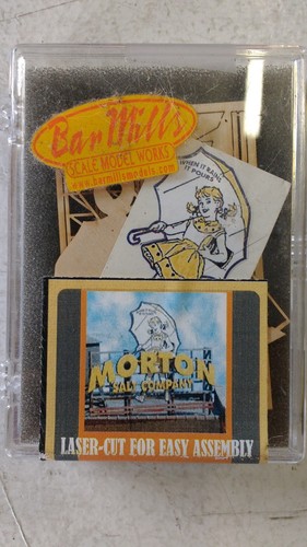 Kit de vallas publicitarias Bar Mills 0121 HO Morton Salt Company | Zustand: New