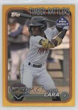 2024 Topps Pro Debut Gold Foil 18/50 Luis Lara #PD-13 1c9a