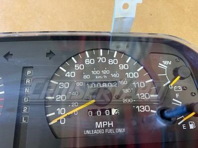 Toyota Land Cruiser 95-97 FZJ80 LX450 Locked Gauge Cluster Low