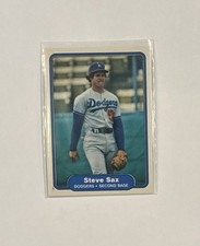 1982 Fleer - Steve Sax #21 (RC)