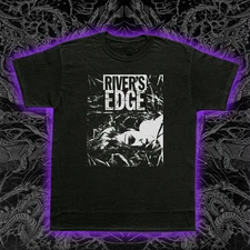 River’s Edge T-Shirt 1986 Cult Movie Keanu Reeves Crispin Glover Graphic Tee