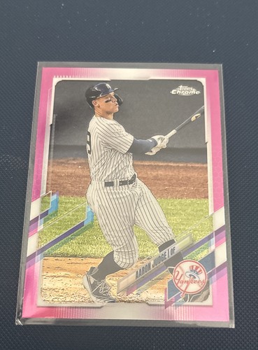 2021 Topps Chrome - Aaron Judge #99 Pink Refractor