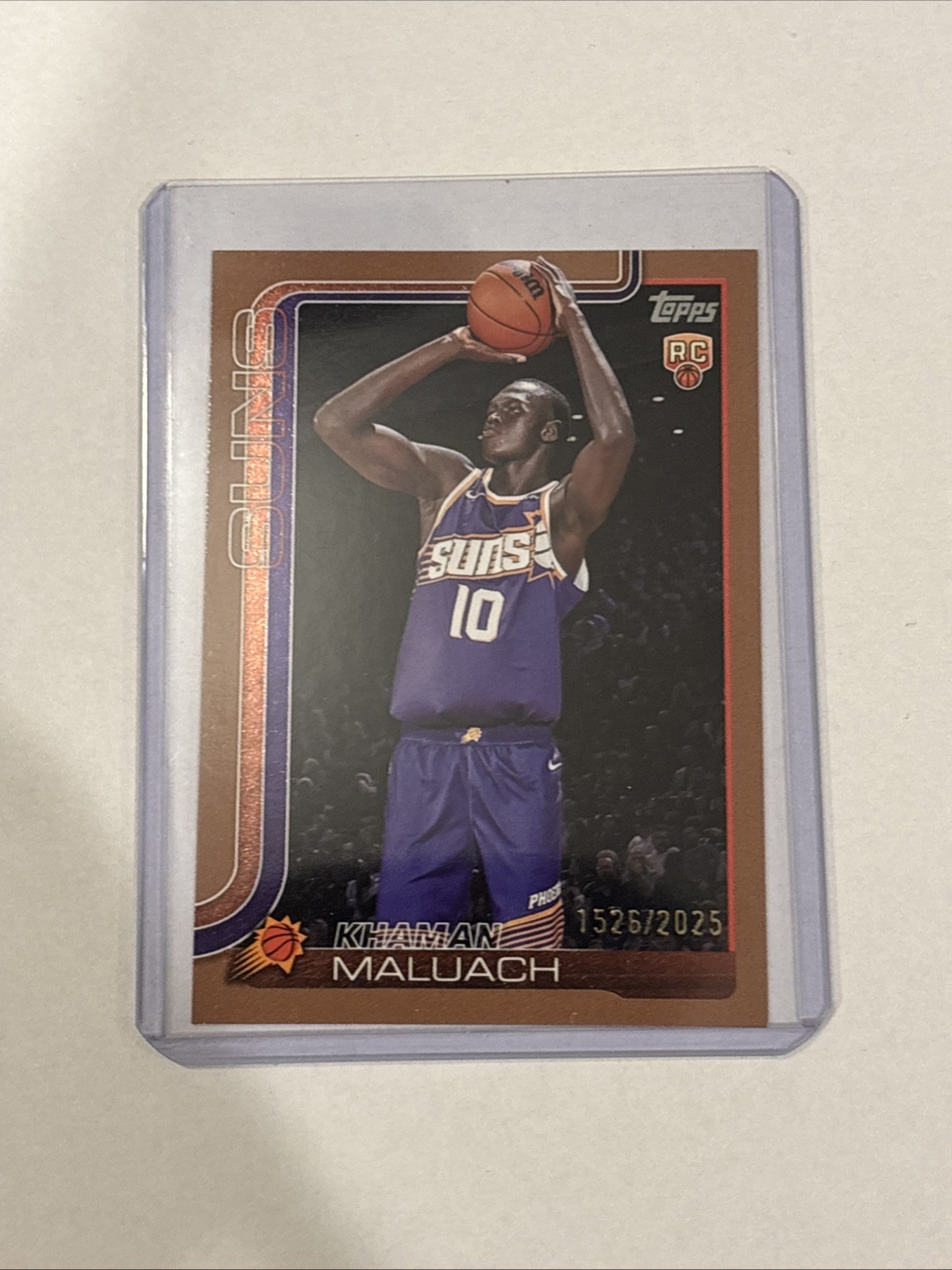 2025-26 Topps - Khaman Maluach #210 Gold /2025 (RC)