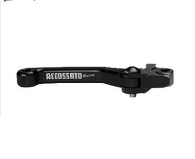 KUPPLUNGSHEBEL ACCOSSATO SCHWARZ ALUMINIUM OFFROAD 4 FINGER FÜR SUZUKI RMZ 450 2005