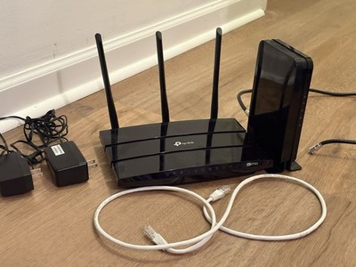 Complete Home Wi-Fi Bundle: Netgear CM500 Cable Modem + TP-Link AC1750 Wireless