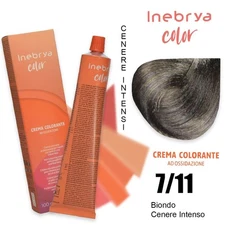 Inebrya Hair Color 7/11 Intense Natural Ash Blonde Pro 100ml