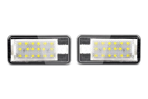 Audi A3 Nummernschildbeleuchtung Set Led 03-12 Heck Kennzeichenleuchte Paar-image