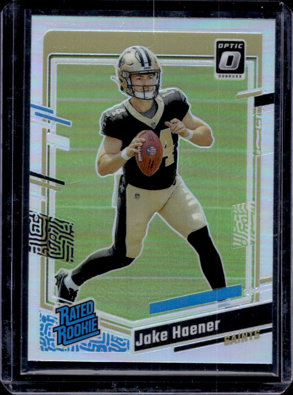 2023 Donruss Optic Jake Haener Holo Prizm Rated Rookie #277 Saints