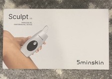 5minSkin Sculpt 2.0 Laser Hair Removal Device Painless IPL NEW  