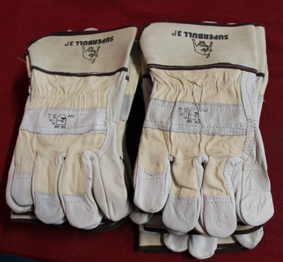 12 Paar TOP Rindnarbenlederhandschuhe Arbeitshandschuhe SUPERBULL 3 (Gr.11) NEU