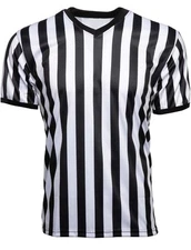 Murray Sporting Goods Men's V-Neck Referee Shirt | Men’s Official Short Sleeve