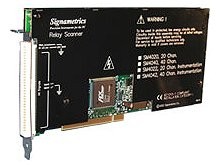 Signametrics PCI 20-Channel multiplexer, High Performance