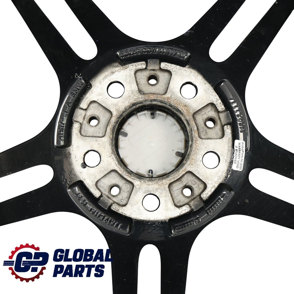 BMW E90 E91 Front Black Alloy Wheel Rim 19