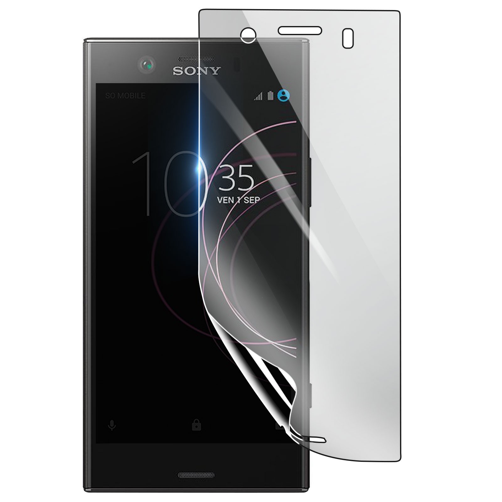 Film hydrogel antichoc Sony Xperia XZ1 Compact pour le sport