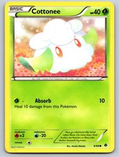 Cottonee 9/98 Common Emerging Powers Pokemon Heavily Played