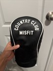 G/Fore Golf Driver Headcover Country Club Misfit Black Onyx Size — photo 1