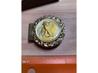 Walking Liberty Silver Half Dollar & Gold-Toned Money Clip