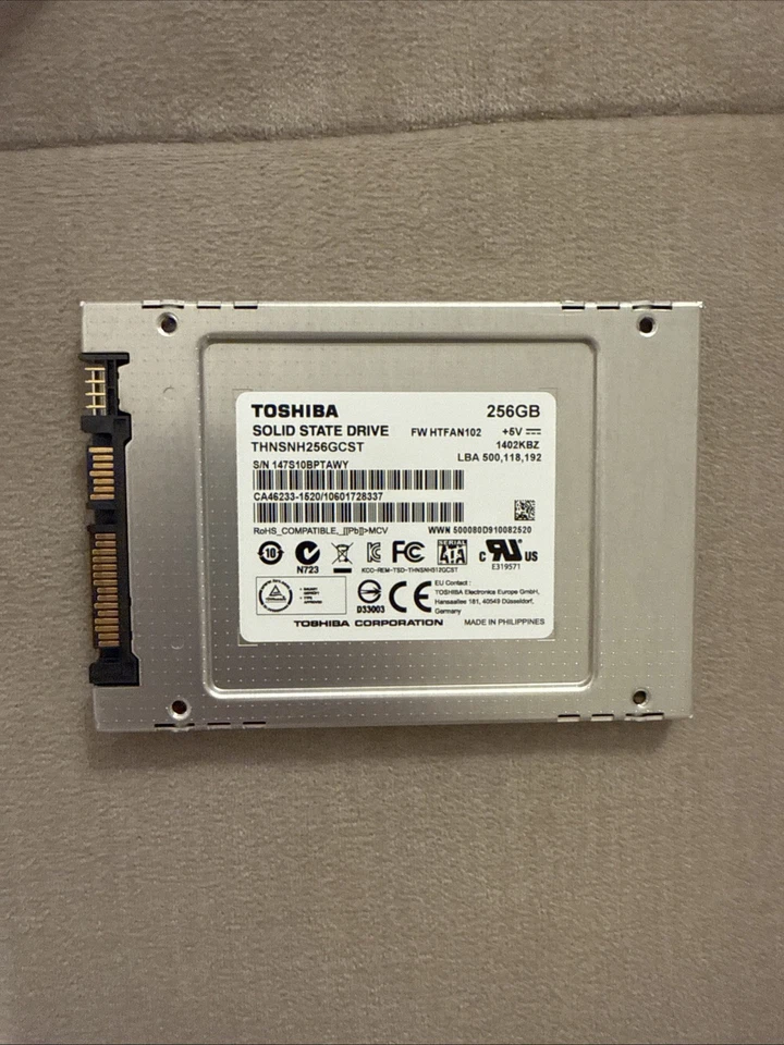 SSD 256GB Toshiba 2.5“ SATA 3