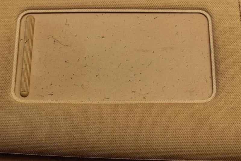 BMW 550i E60 2007 conductor izquierdo parasol sombra beige tostado tela Foto 3 de 4