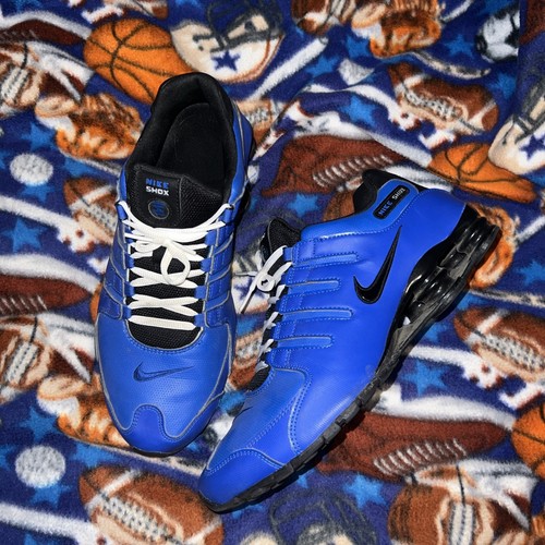 Nike Shoes - 2014 Shox NZ Hyper Cobalt Royal Blue Black - 11 Mens RARE - No Box