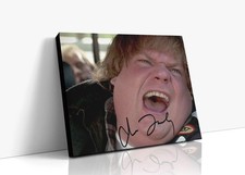 Movie Autograph Canvas - Chris Farley - Tommy Boy - Holy Schnikes