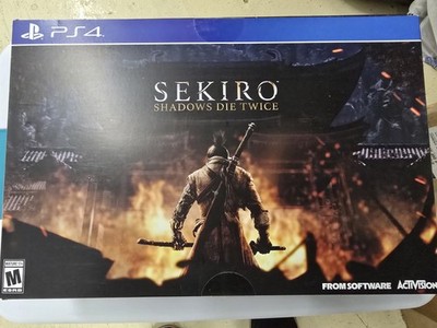 Sekiro Shadows Die Twice PS4 Collector's Edition *NO GAME/STEELBOOK*