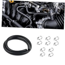 5Ft ID 5/8 Heater Hose, Rubber Radiator Hose with 650PSI Rupture Pressure for