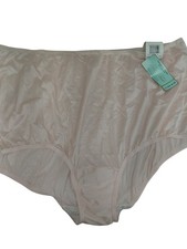Vintage Vanity Fair Pink Brief Size 12