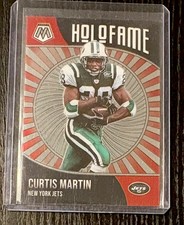 2021 Panini Mosaic Football Mosaic Holofame #19 Curtis Martin New York Jets ✈️  