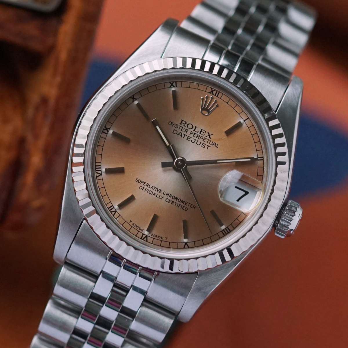 Rolex Datejust 31 68274 Tropical Dial Stainless Steel 1994