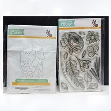 Simon Says Stamp MORE SPRING FLOWERS Floral Rubber Stamps Dies