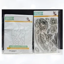 Simon Says Stamp MORE SPRING FLOWERS Floral Rubber Stamps Dies