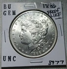 Bu/ Gem / Pl / 1886 P / Morgan Dollar