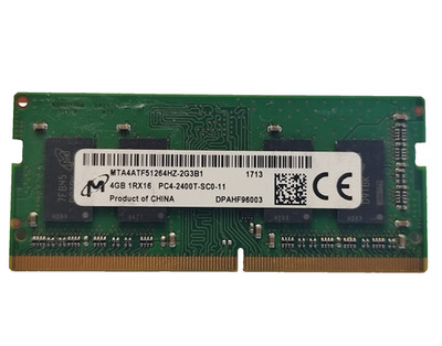 4GB 1Rx16 PC4-2400T-SC0 Micron MTA4ATF51264HZ-2G3B1 Notebook Laptop RAM