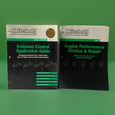 2002 Mitchell 1 ~ Engine  Service & Repair / Emission Control Application Guide