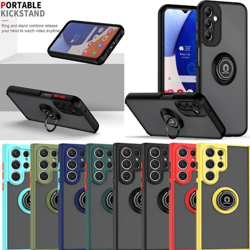 Für Samsung S25ULTRA/A16/S24FE/A26/A36/A05S/A56 Hülle Ring Stoßfest Handy Cover - Bild 1 von 40