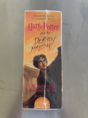 NEW Harry Potter and the Deathly Hallows Audiobook (2007, 17-CD) SEALED NOS - Picture 3 of 6