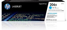 HP 206X Cyan High-Yield Toner Cartridge for Color LaserJet M255,MFP M282, W2111X
