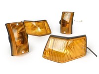 Blinker-Set -SIEM- Vespa PX80, PX125, PX150, PX200, T5 125Cc - GehäUse Schwarz -