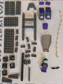 LOT LEGO 6863 + 30524 DC Comics Super Heroes Batwing Gotham City Joker Henchman