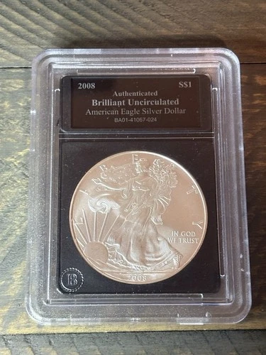 2008 American Silver Eagle .999 FINE SILVER US MINT COIN