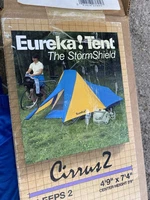 Vintage Eureka Tent 2 Person Lightweight Bike Touring Backpacking