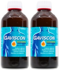 Gaviscon Original Peppermint 500ml | Heartburn Relief X 2