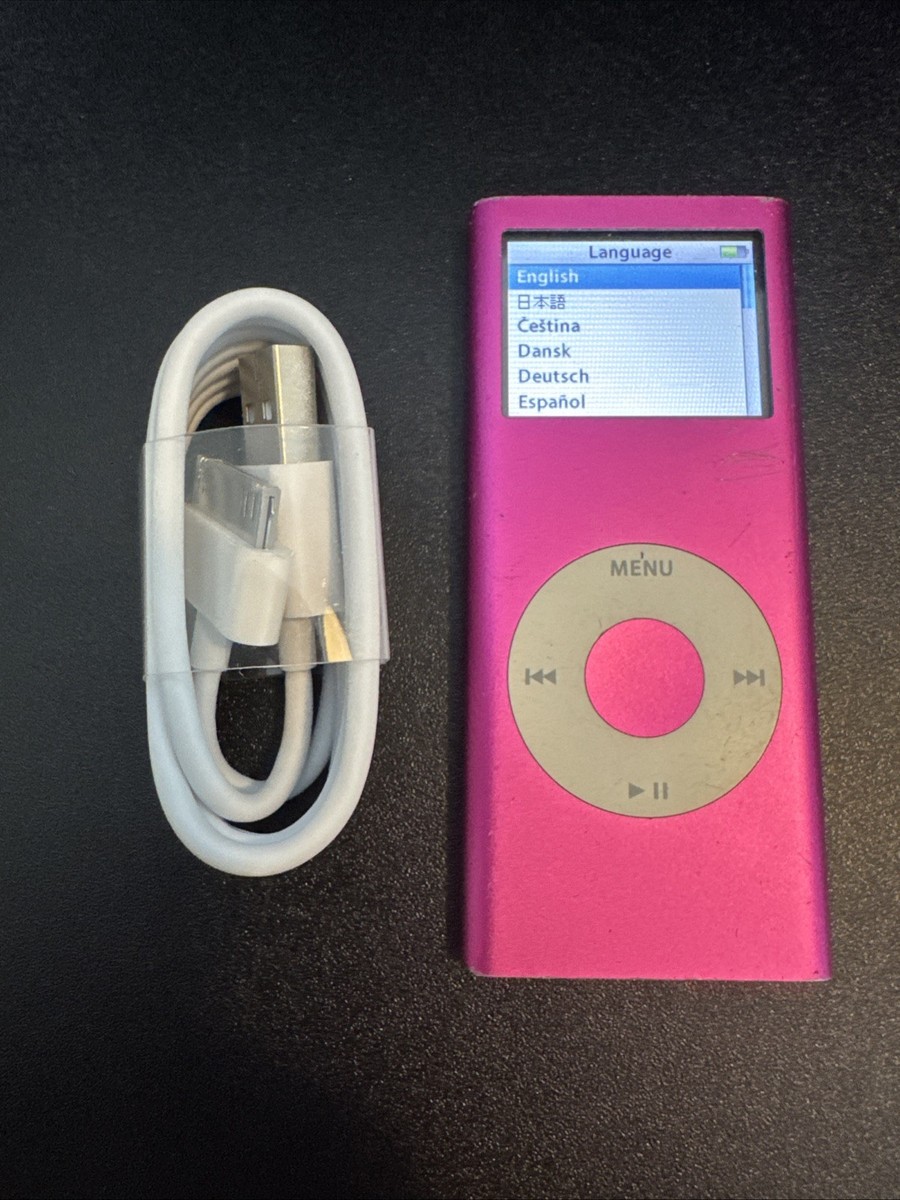 Apple iPod nano 2nd Generation Pink (4 GB) Bundle - See Pictures
